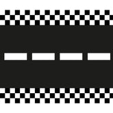 Car Racing Party Tablerunner